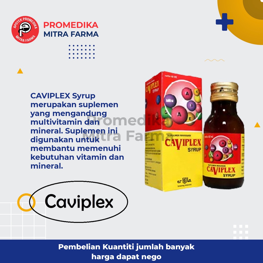 Jual Caviplex Ml Syrup Botol Suplemen Dan Multivitamin Untuk Jaga