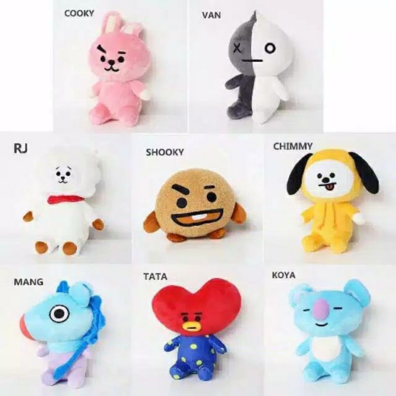 Jual Boneka BT21 BTS Unofficial Shopee Indonesia