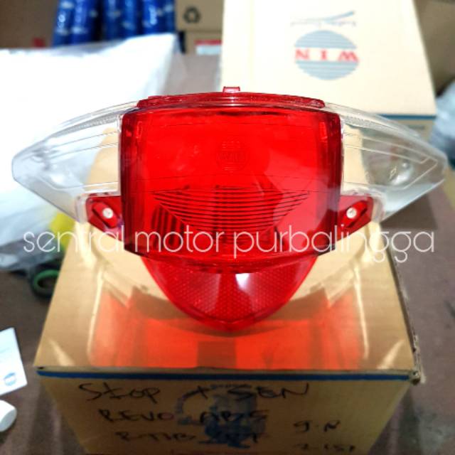 Jual Kaca Stop Sen Belakang Absolute Revo 110 Mika Lampu Belakang