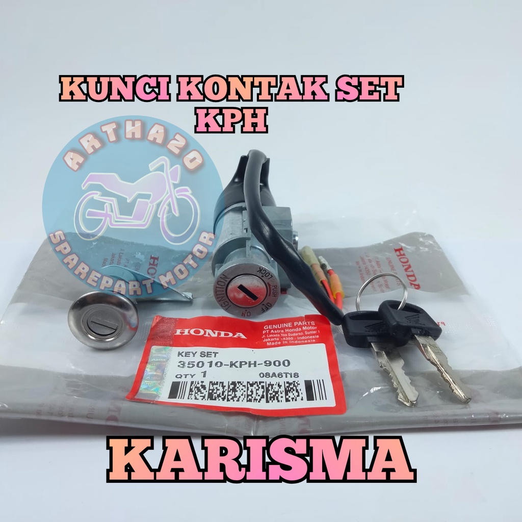 Jual KUNCI KONTAK DAN JOK KARISMA KHARISMA KUALITAS ASLI ORIGINAL HONDA