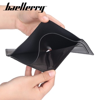 Jual Baellerry D Dompet Pria Bahan Kulit Sintetis Rubber Baeos