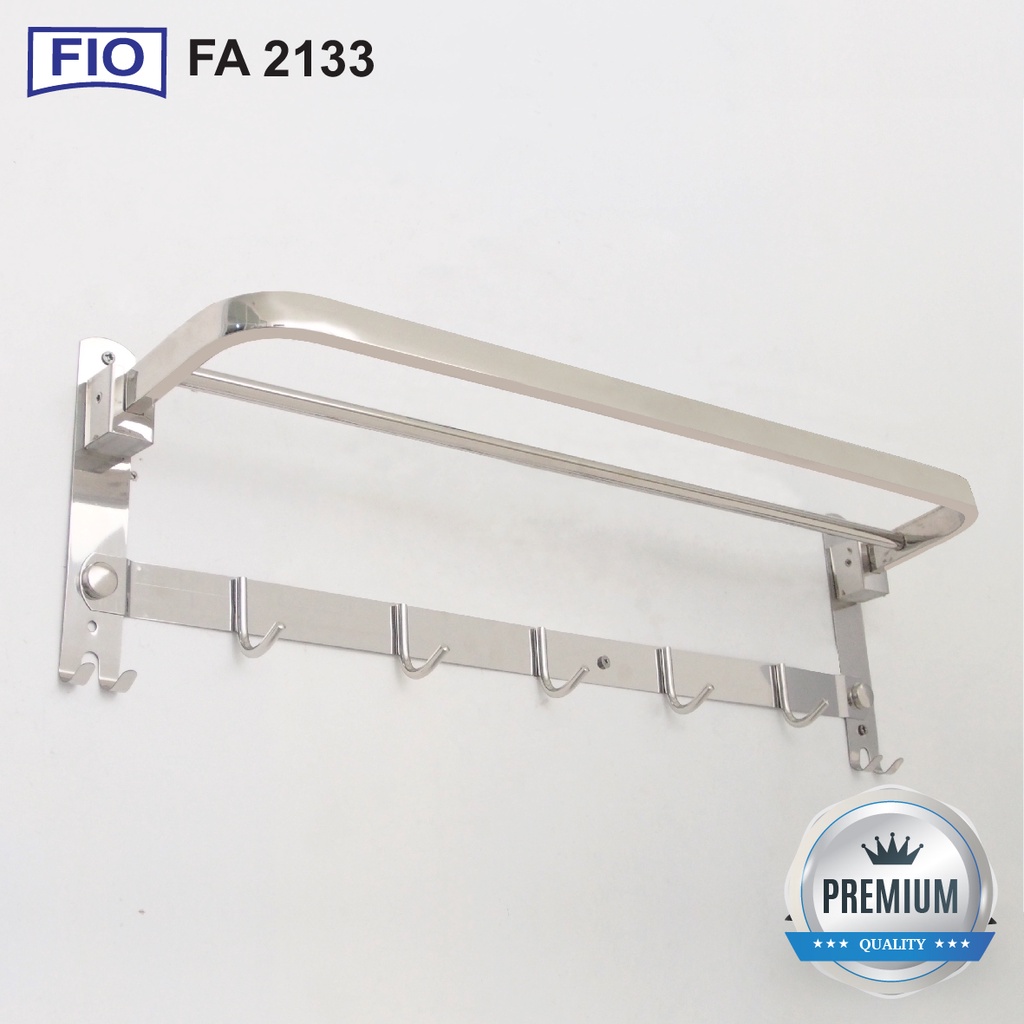 Jual Rak Handuk Stainless Baris Lipat Fiorentino Fa A Shopee