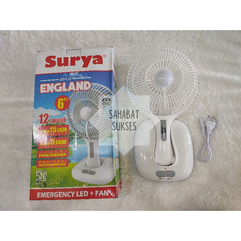 Jual Kipas Surya Angin Emergency Portable SURYA Surya Murah