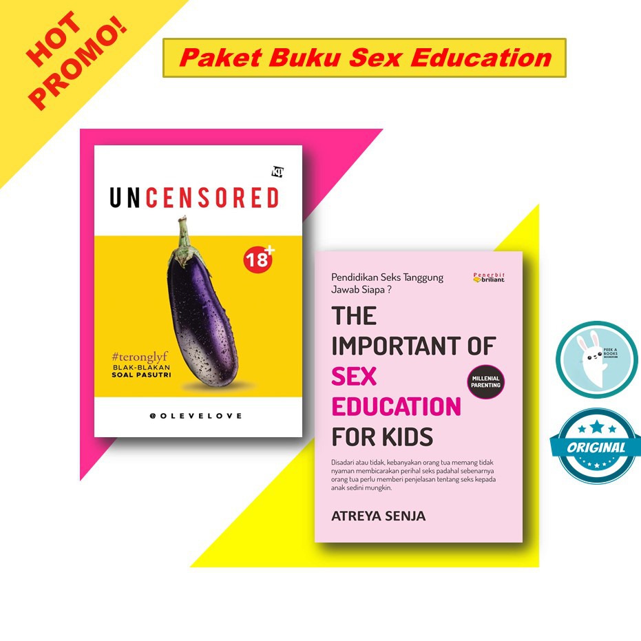 Jual PAKET HOT PROMO UNCENSORED THE IMPORTANT SEX EDUCATION FOR