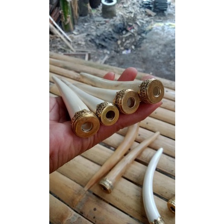 Jual Once Pipa Rokok Iga Duyung Model Bulat Pakai Ring Alpakah Shopee