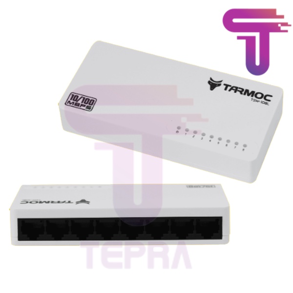 Jual Tarmoc TSW 108L Switch Unmanage 8 Port 10 100Mbps Plastic Case