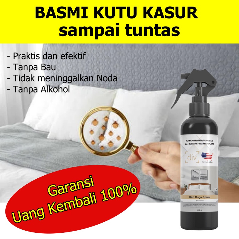 Jual Cairan Pembasmi Kutu Kasur Obat Anti Bed Bugs Mencegah Tumila