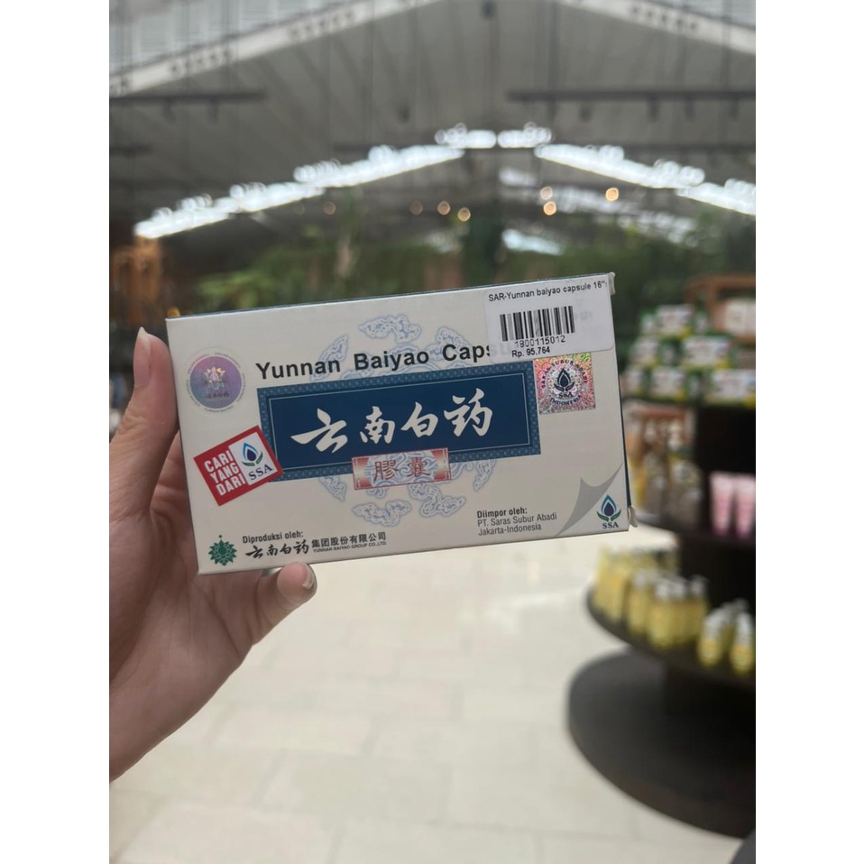 Jual Yunan Baiyao Capsule Obat Luka Dalam Dan Luka Luar Shopee