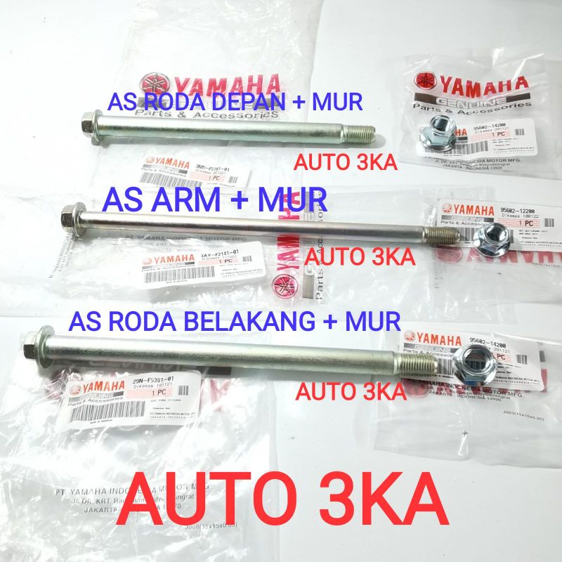 Jual Mur As Roda Depan Belakang As Arm Rxking Rxs Rxk Rx King Original