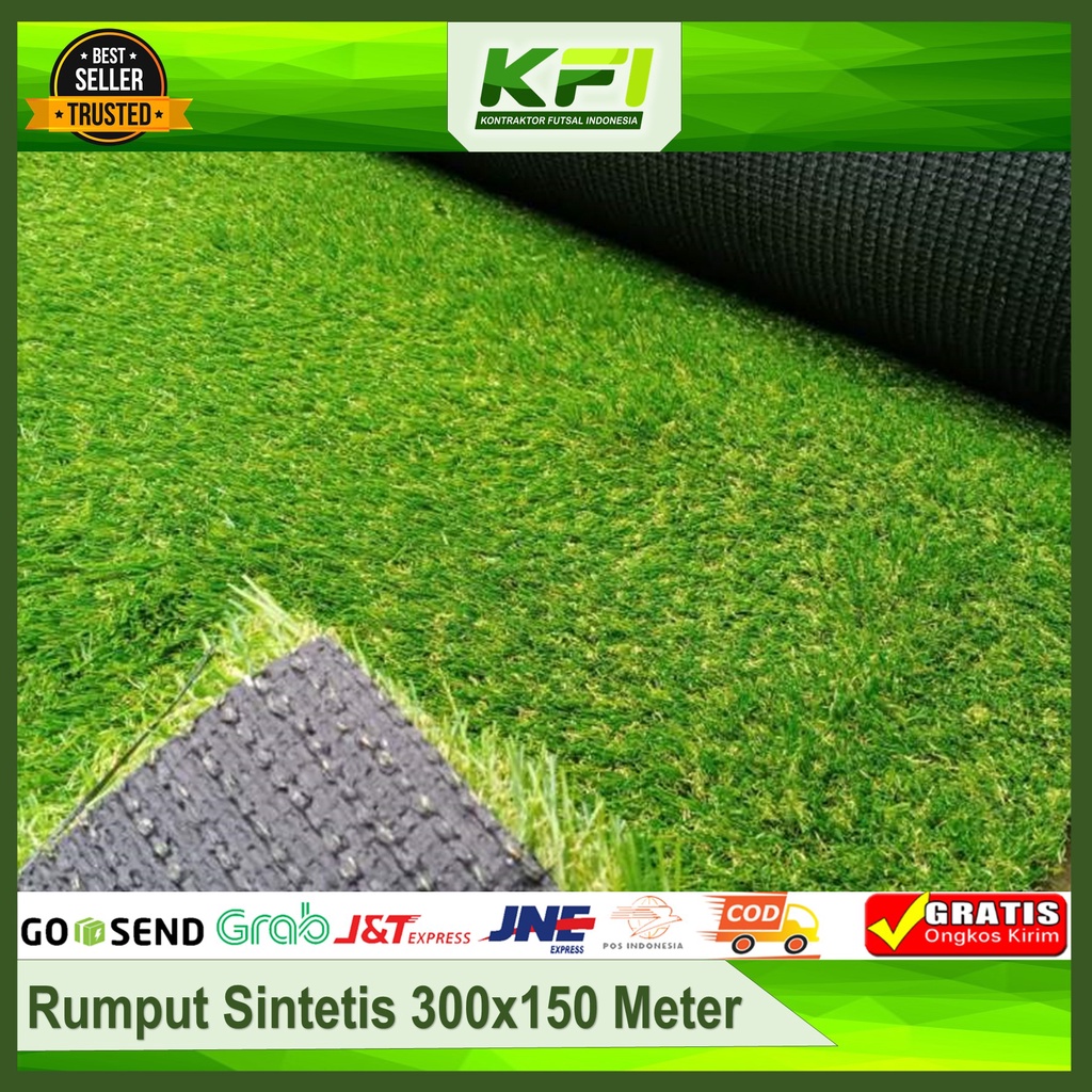 Jual Rumput Sintetis Jepang Meteran Rumput Sintetis Outdoor 300x150