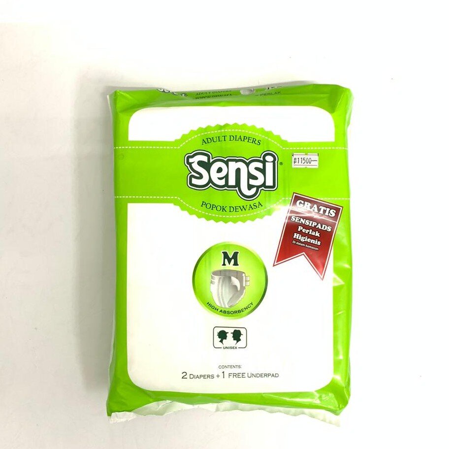 Jual Sensi Adult Diapers Size M Diapers Free Underpad Shopee