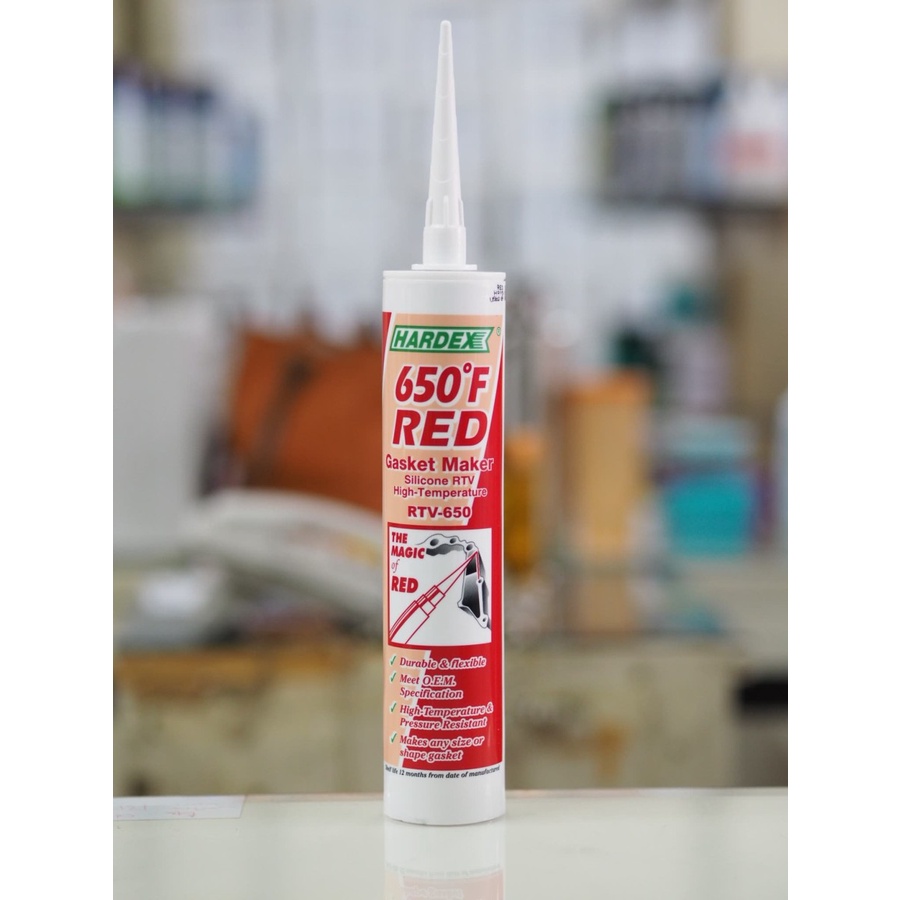 Jual Hardex F Red Rtv Silicone Gasket Maker Ml Shopee Indonesia