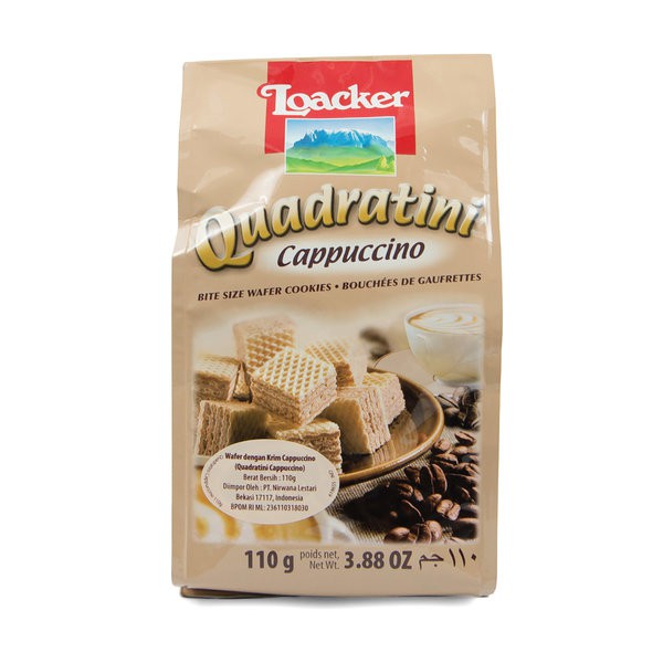 Jual Loacker Quadratini Cappuccino Gr Shopee Indonesia