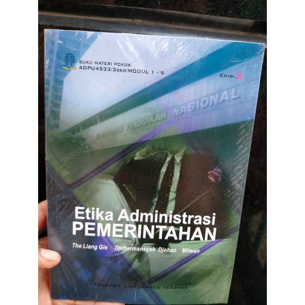 Jual Etika Administrasi Pemerintahan Shopee Indonesia