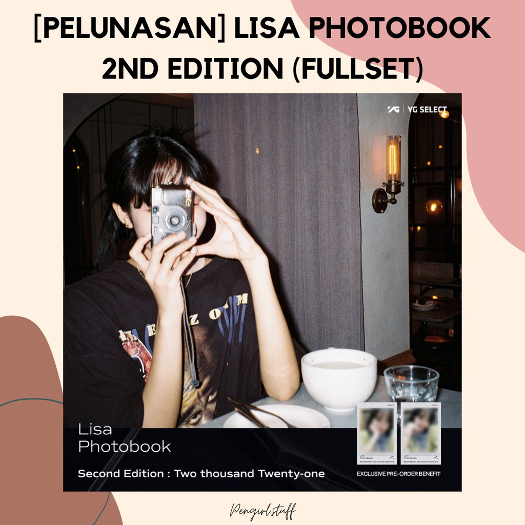 Jual BACA DESC PELUNASAN PHOTOBOOK LISA 2ND EDITION FULLSET