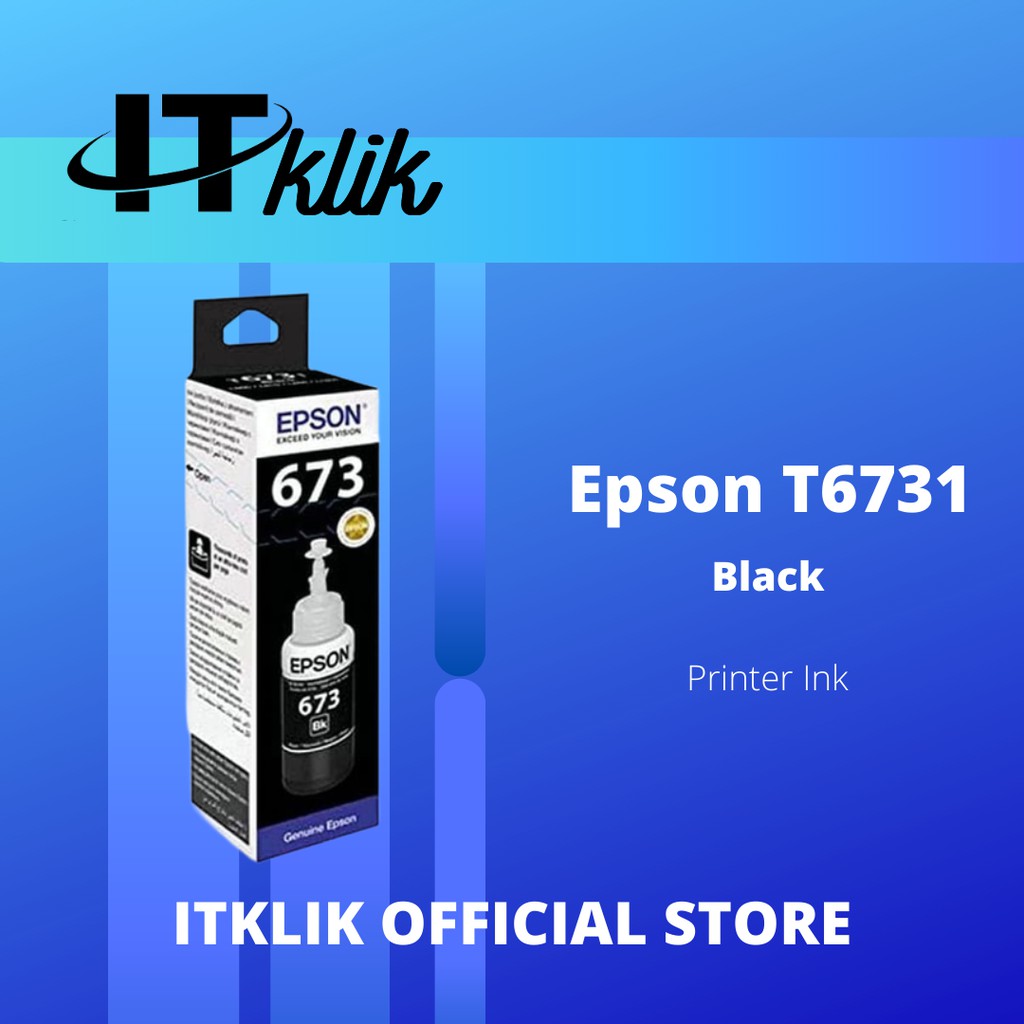 Jual Tinta Epson C T Black Tinta Printer Epson L L