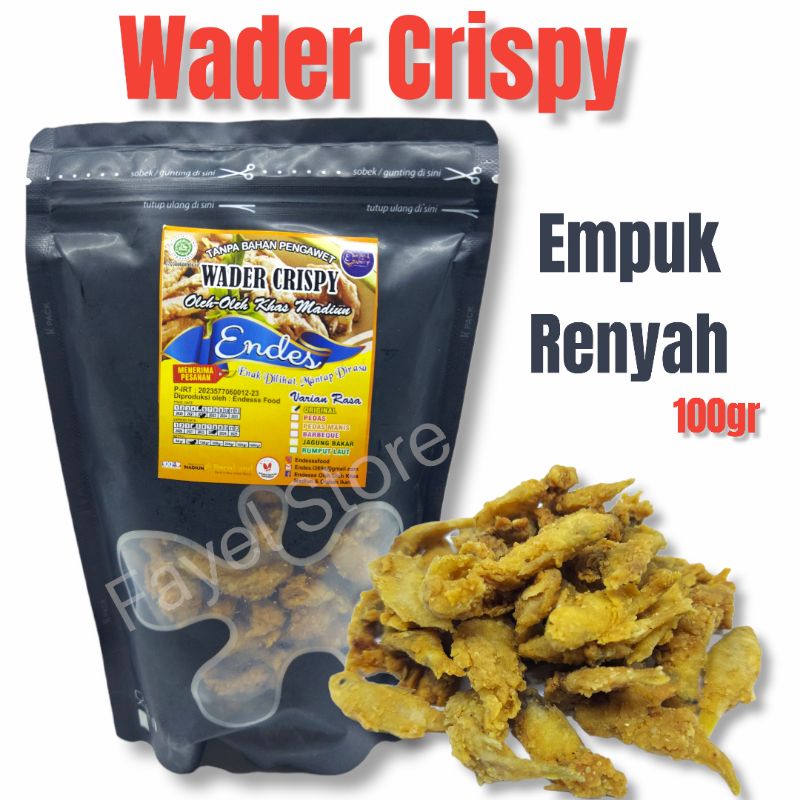 Jual Wader Crispy Grm Original Ikan Wader Renyah Empuk Wader Gurih