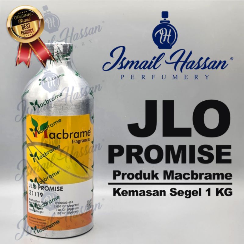 Jual Bibit Biang Parfum Jlo Promise Produk Macbrame Packing Segel Kg