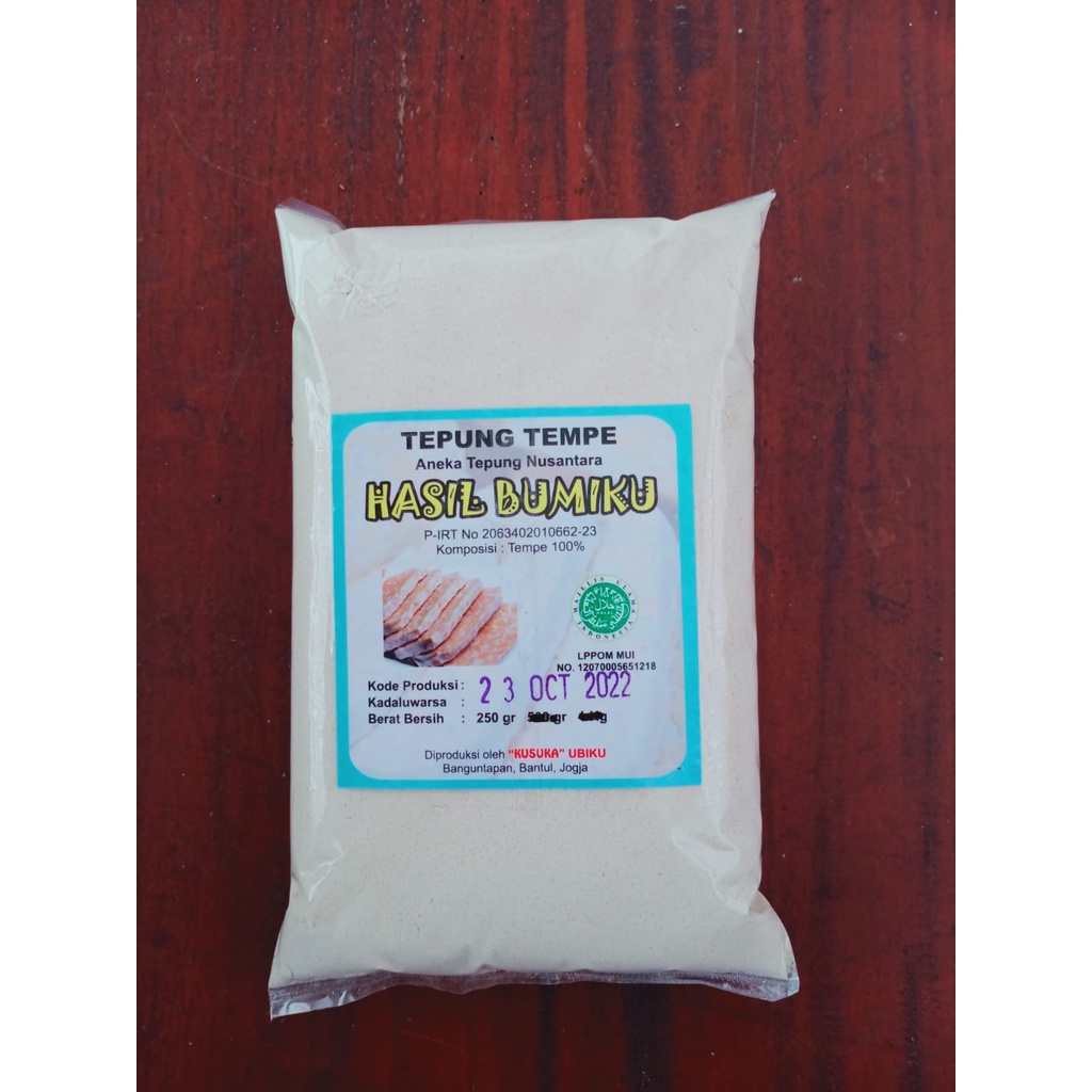 Jual TEPUNG TEMPE Kemasan 250 GRAM Shopee Indonesia