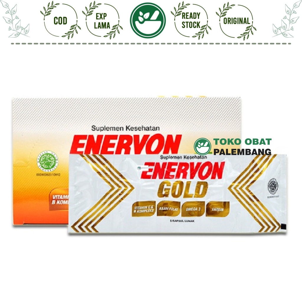 Jual Enervon Gold Tablet Multivitamin Lanjut Usia Enervon C Gold