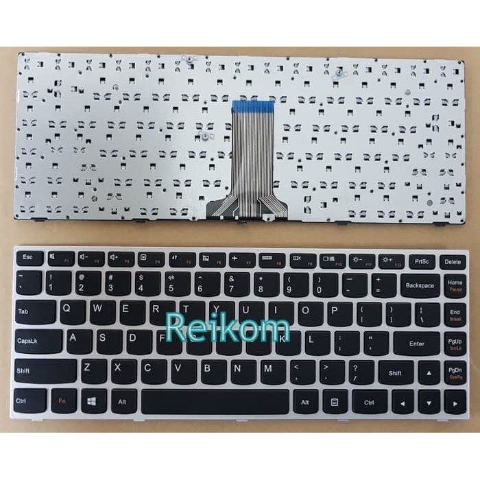 Jual Keyboard Lenovo Ideapad Ibr Isk Ip Abu Abu Grey