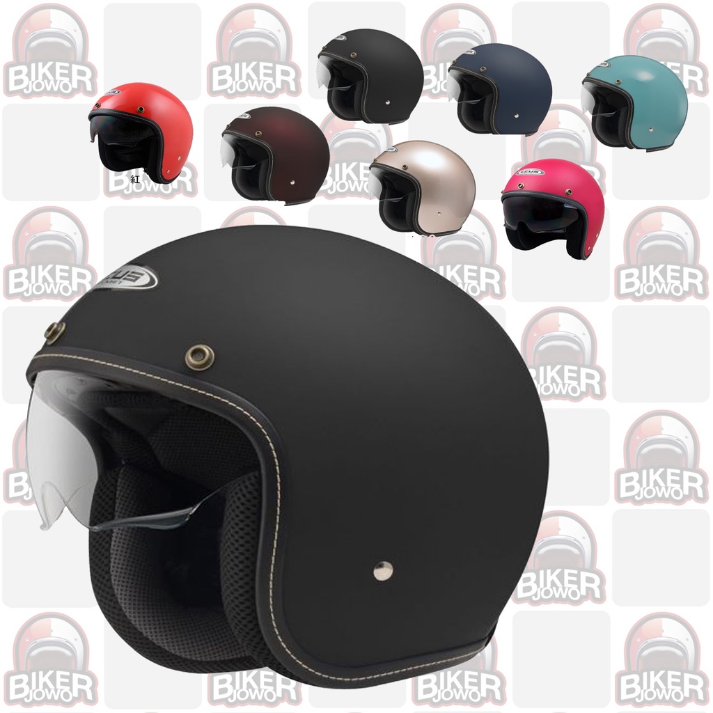 Jual Zeus A Z A Zs A Zs A Retro Helmet Helm Vespa Classic