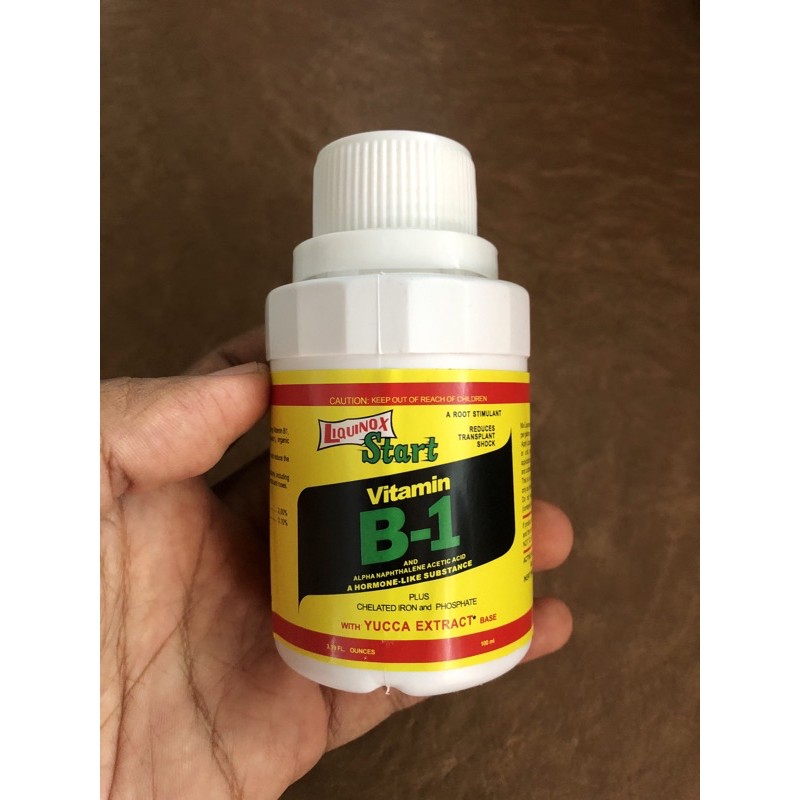 Jual Pupuk Vitamin B1 Tanaman Liquinox Ori 100 Ml Shopee Indonesia