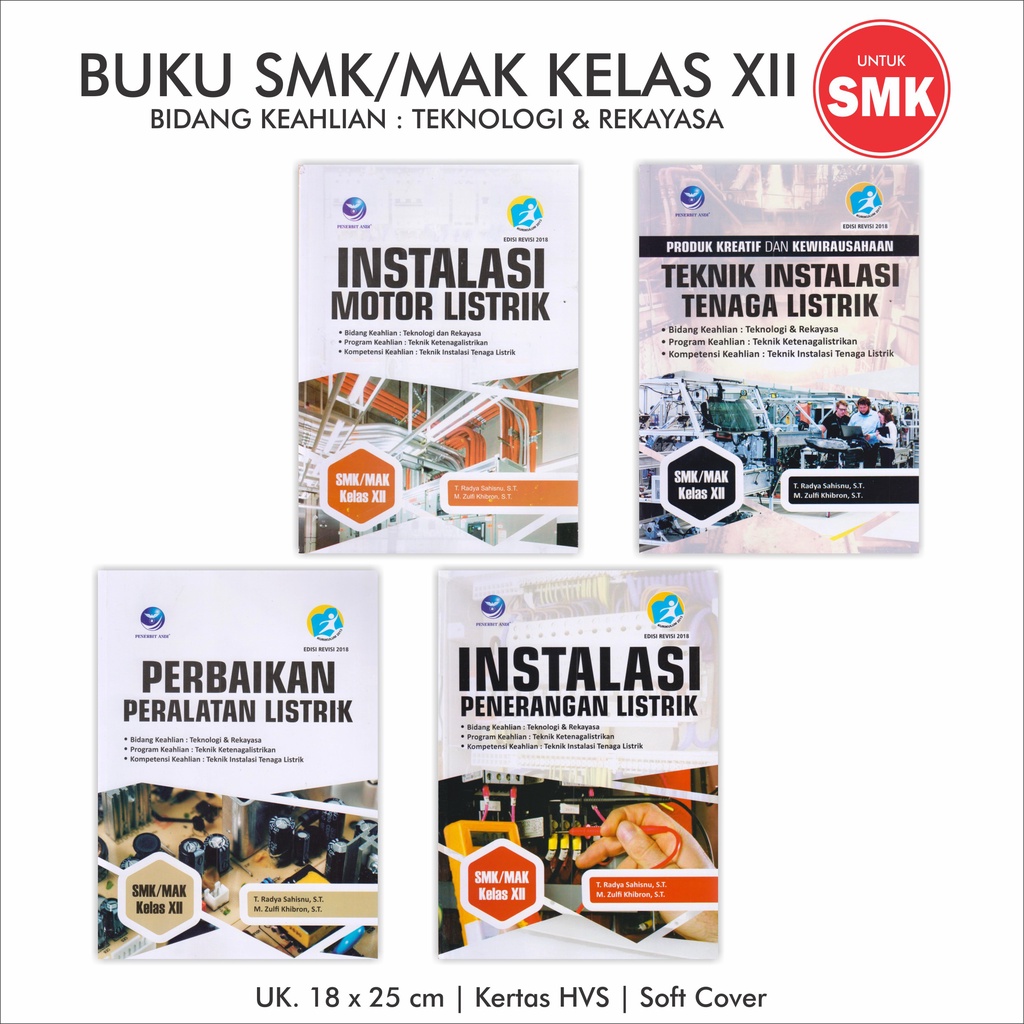 Jual Buku Sekolah SMK Buku Bidang Teknologi Dan Rekayasa SMK MAK