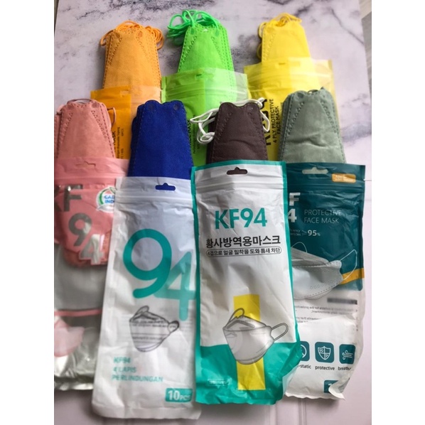 Jual Masker Kf Warna Pastel Soft Matcha Nude Evo Mask Ply Shopee