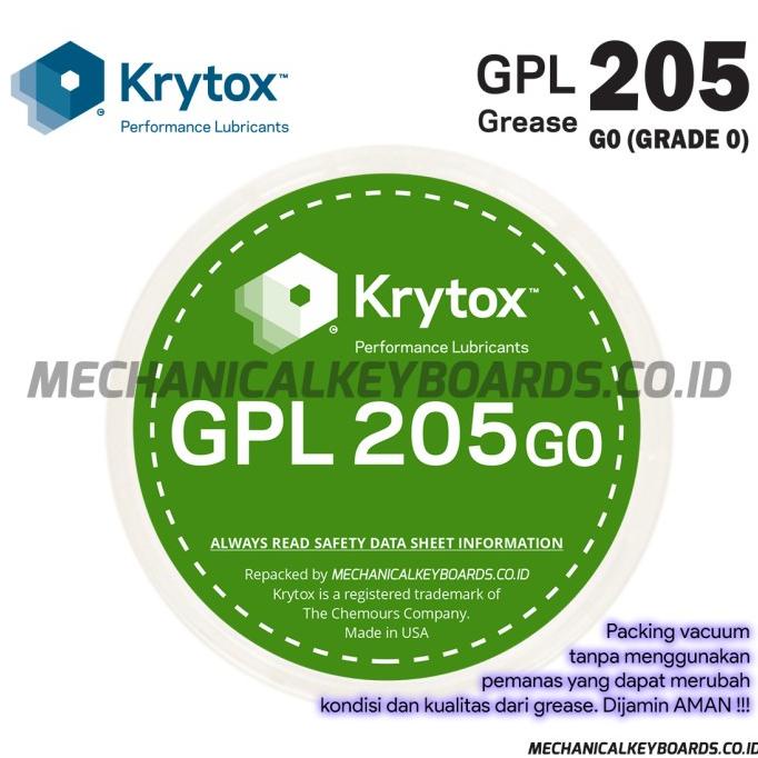 Jual Krytox GPL 205g0 Grade 0 Grease Lubricant Shopee Indonesia