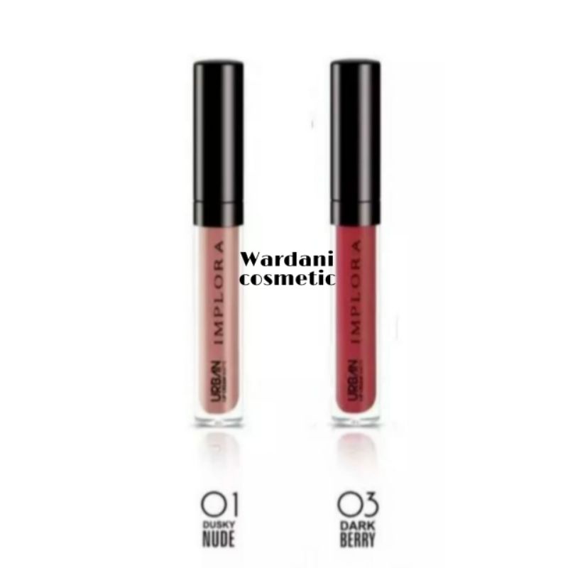 Jual Ombre Lips Implora Urban Lipcream Matte No Dusky Nude Dark