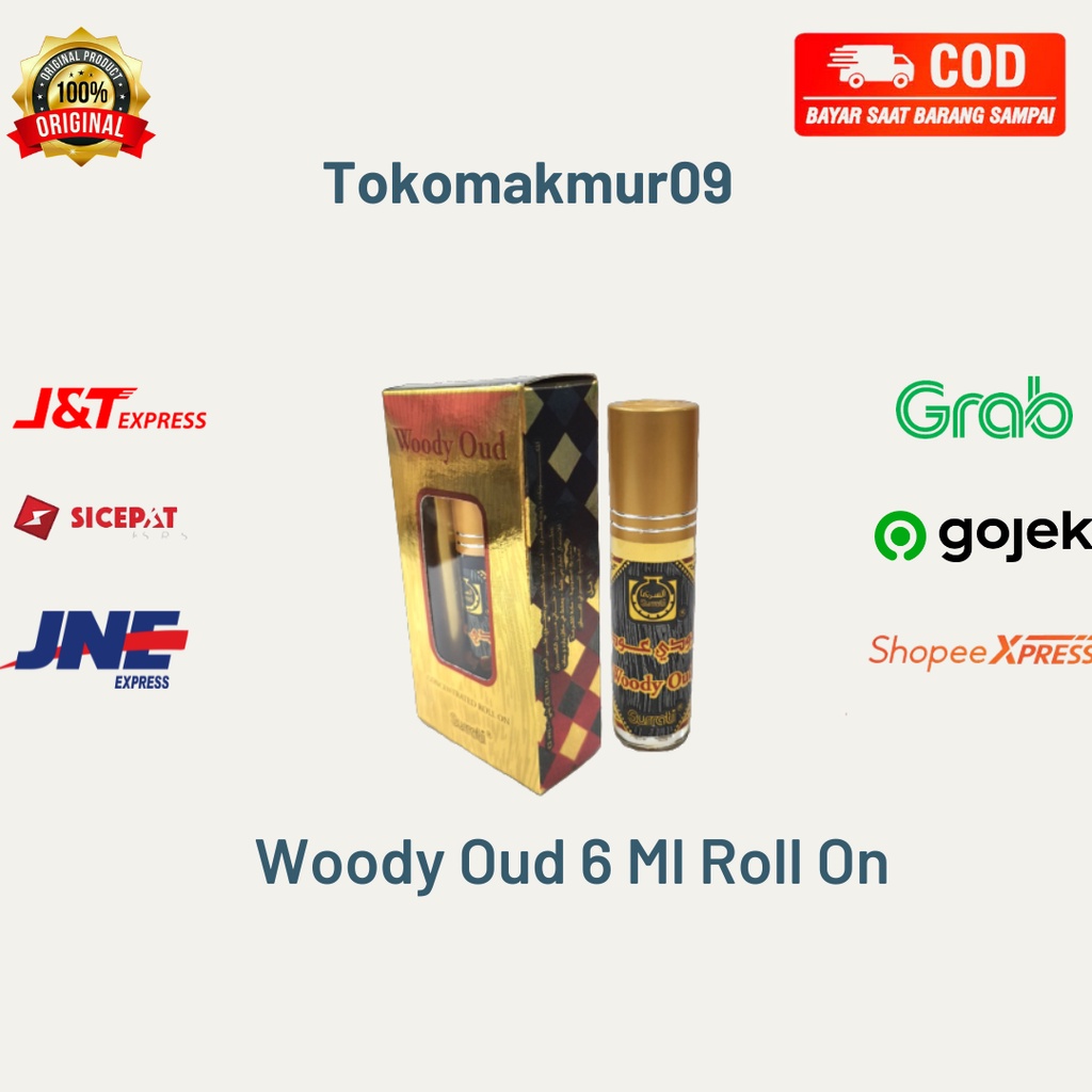 Jual Parfum Surati Woody Oud Ml Roll On Shopee Indonesia