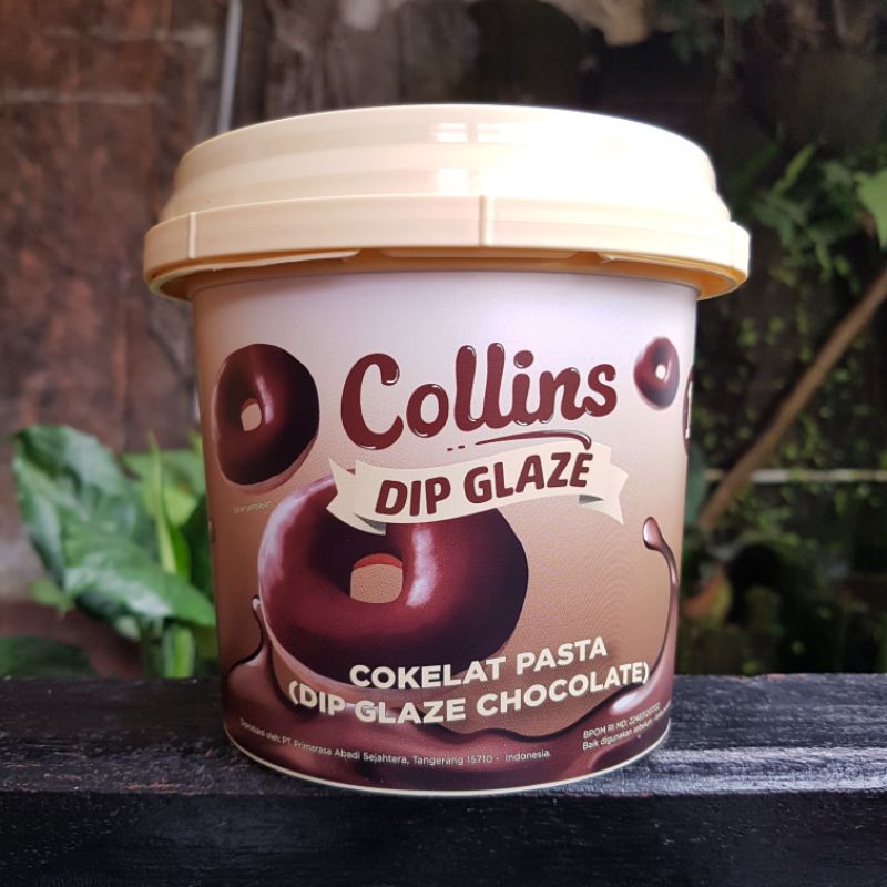 Jual Collins Dip Glaze Saus Manis Chocolate Rasa Coklat 1 Kg Indonesia