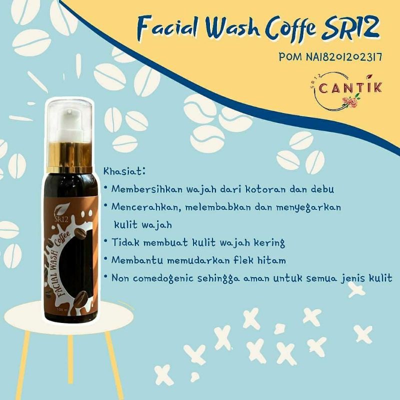 Jual Sr Facial Wash Coffee Ml Shopee Indonesia