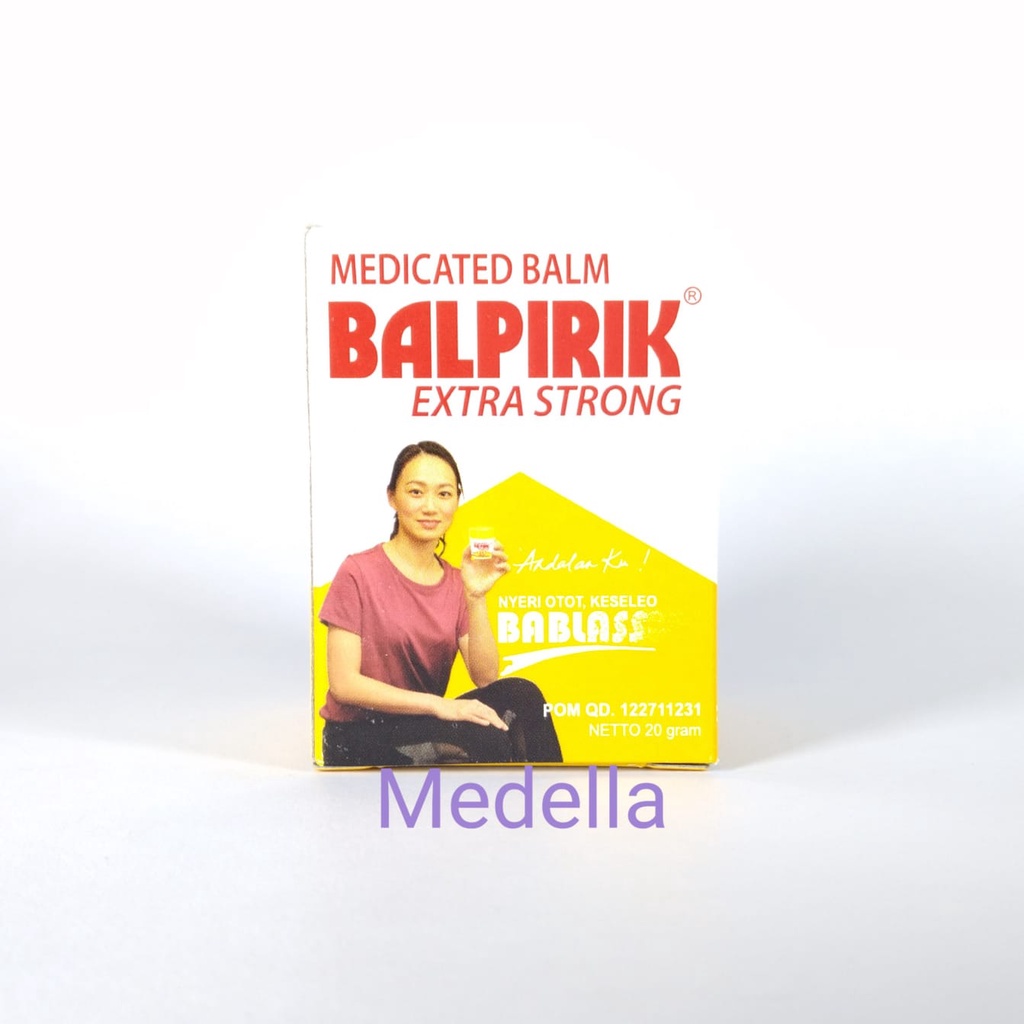 Jual Balsem Balpirik Ekstra Kuat Kuning Isi 20 Gr Shopee Indonesia