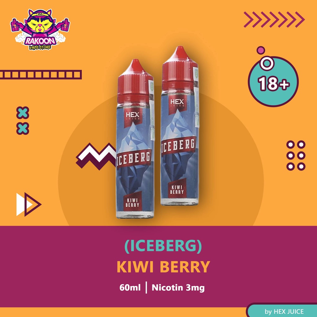 Jual Iceberg Kiwi Berry By Hex Juice Mg Ml Shopee Indonesia