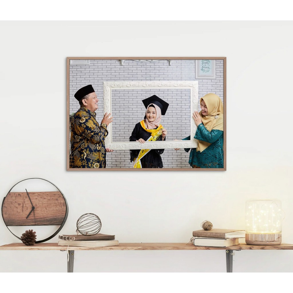 Jual Cetak Foto Frame Bingkai Pigura Kayu Jati Belanda Shopee Indonesia