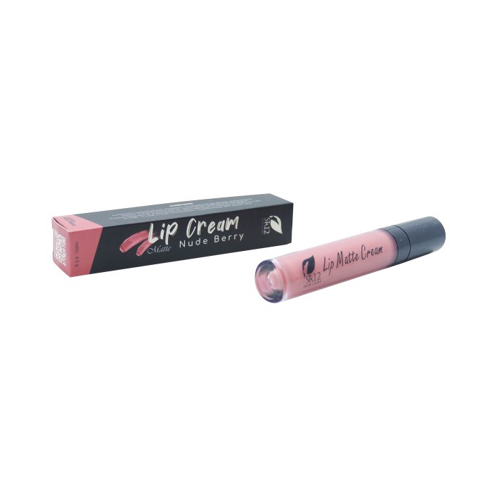 Jual SR12 Lip Matte Cream Nude Berry 4g Shopee Indonesia