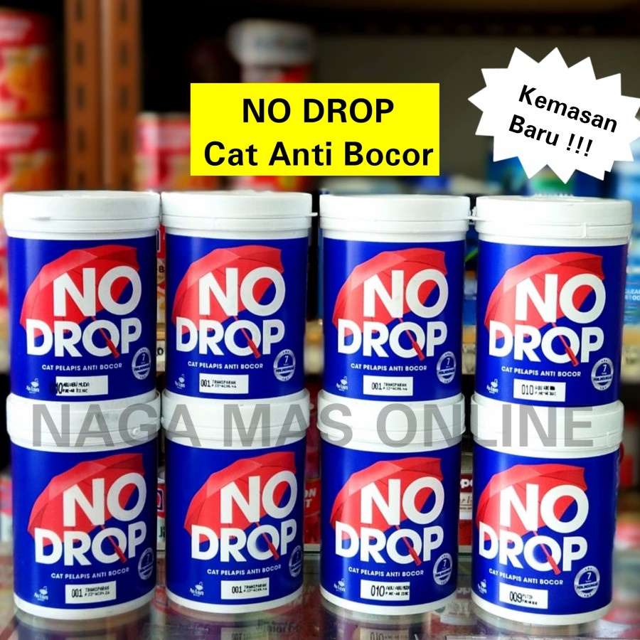 Jual NO DROP 1 KG NODROP CAT PELAPIS ANTI BOCOR CAT ANTI BOCOR NO