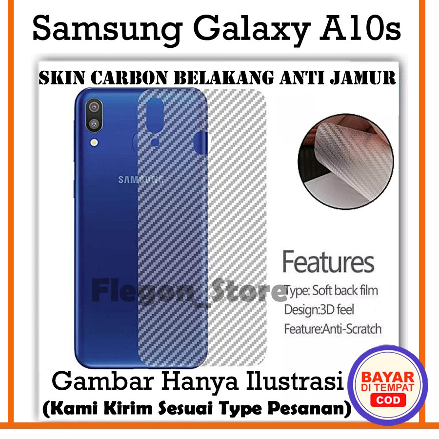 Jual Samsung Galaxy A S Skin Carbon Transparan Garskin Anti Gores