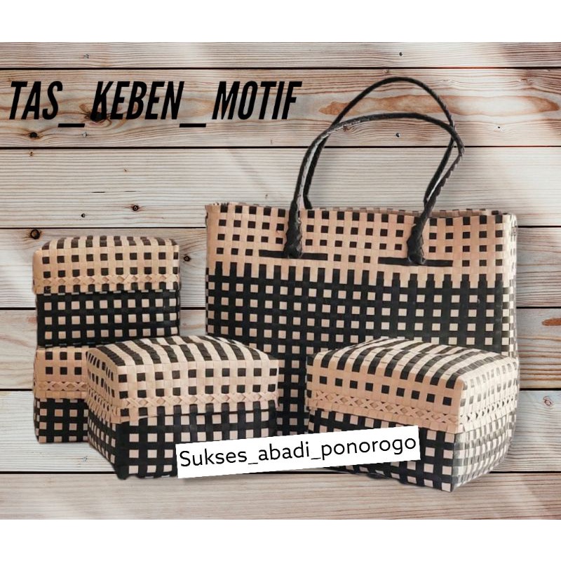 Jual Promo Tas Keben Set Dan Set Keben Set Warna Hitam Putih