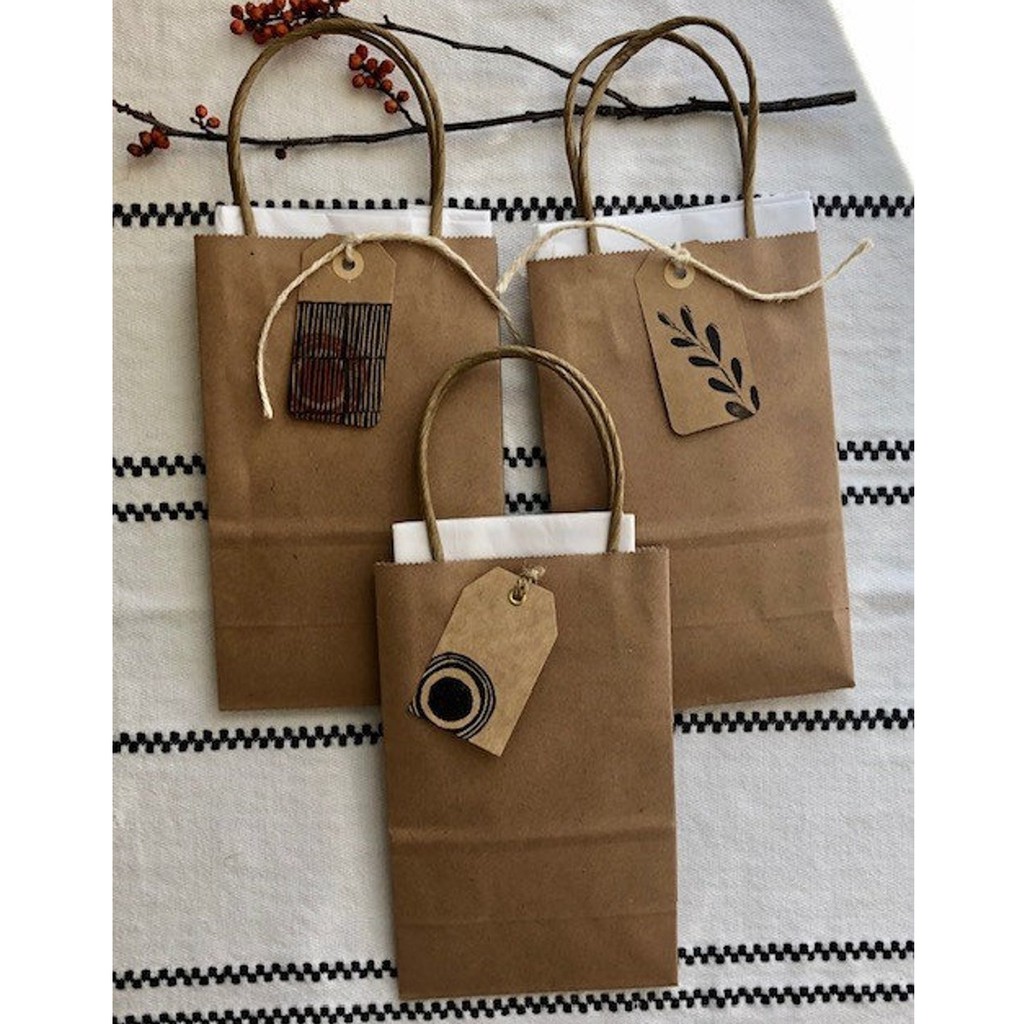 Jual Paper Bag Mini Coklat Polos Murah X X Cm Paper Bag Souvenir