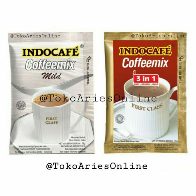 Jual Indocafe Coffeemix 3 In 1 Mild Isi 10 Sachet Shopee Indonesia