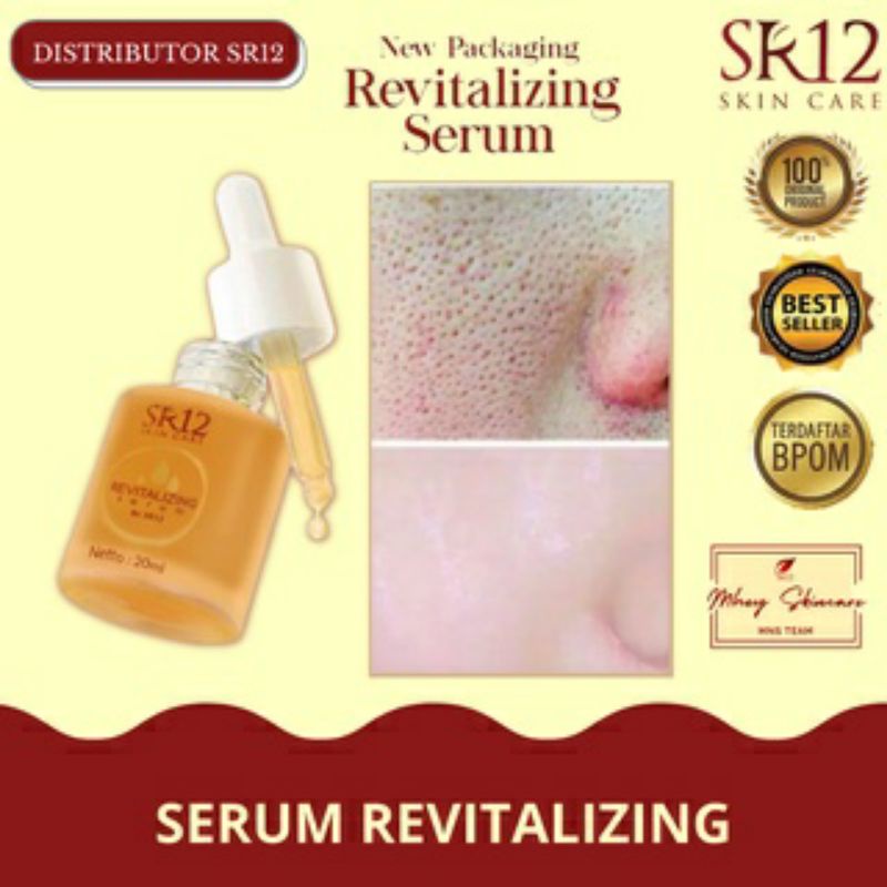 Jual Revitalizing Serum Mengatasi Masalah Bopeng Pada Wajah Shopee