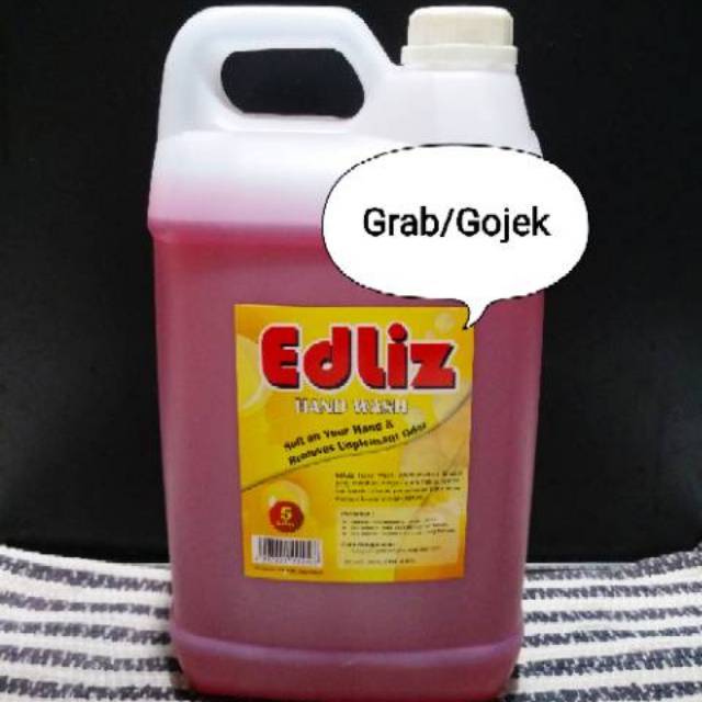 Sabun Cuci Tangan Liter Edliz Hand Soap Shopee Indonesia