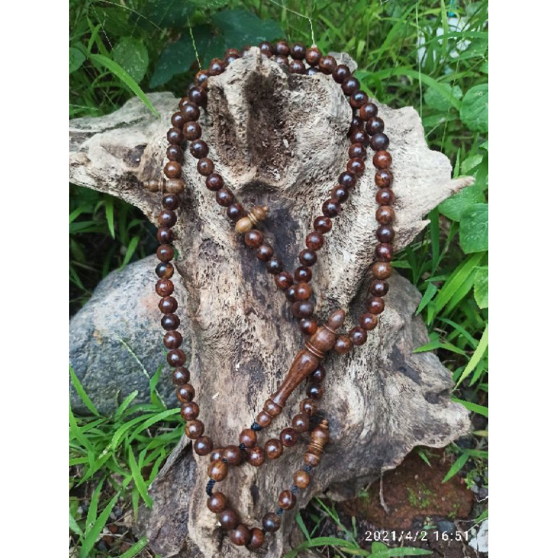 Jual Tasbih Gaharu Grade A Mm Tasbih Asli Kayu Gaharu Kalimantan