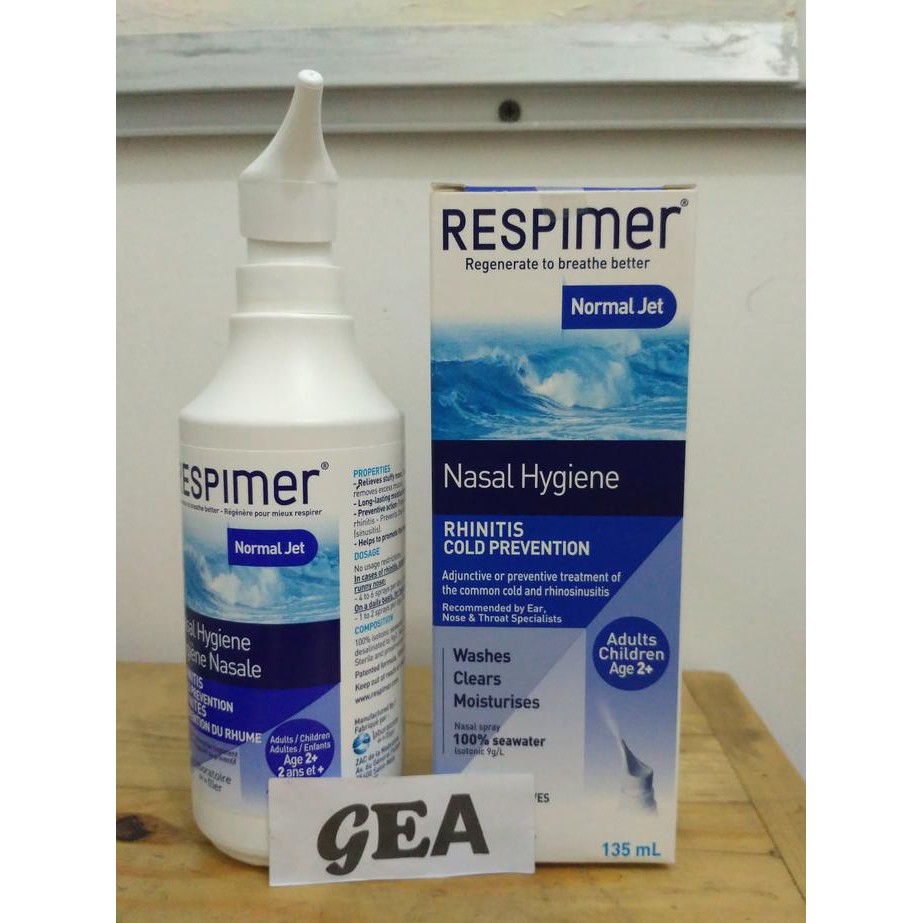 Jual NEW RESPIMER NORMAL JET NASAL SPRAY 135 ML NASAL HYGIENE SEPERTI