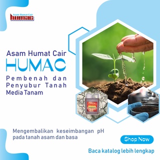 Jual Asam Humat Cair Terbaik Humac Ml Produk Pembenah Tanah Media