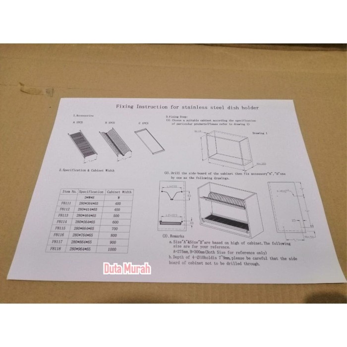 Jual Rak Piring Sendok Cm Stainless Steel Merk Vitco Vitco Cm