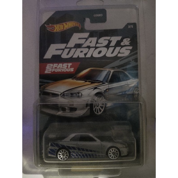 Jual Hot Wheels Nissan Gt R Bnr Fast And Furious Shopee Indonesia